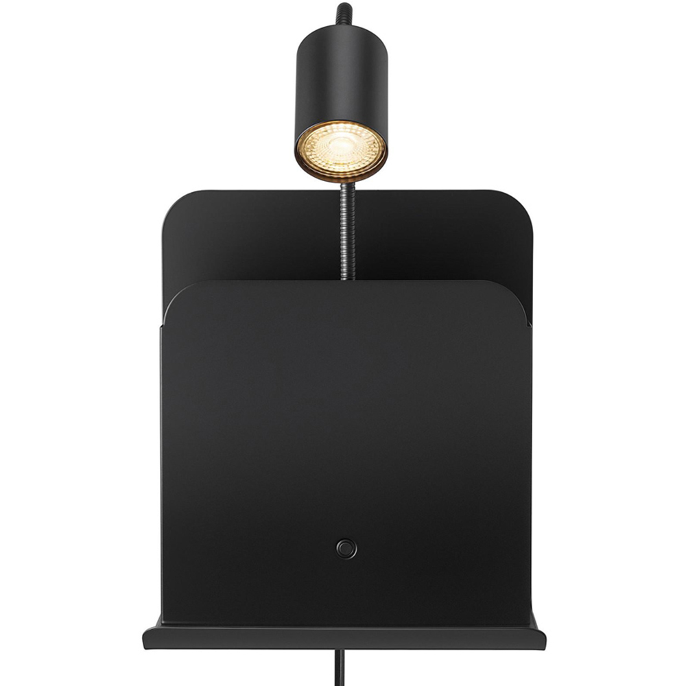 Nordlux Roomi Black Wall Light Image 1