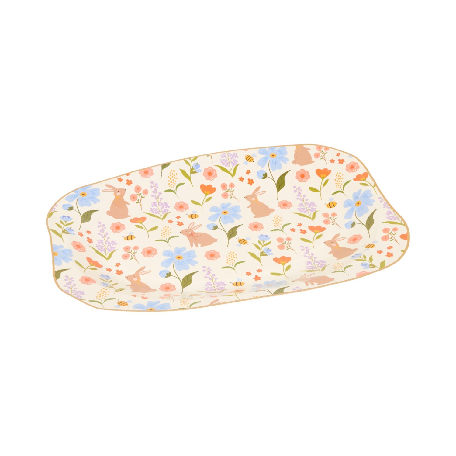 Pack of 2 Spring Bunny Serving Platters Image 3