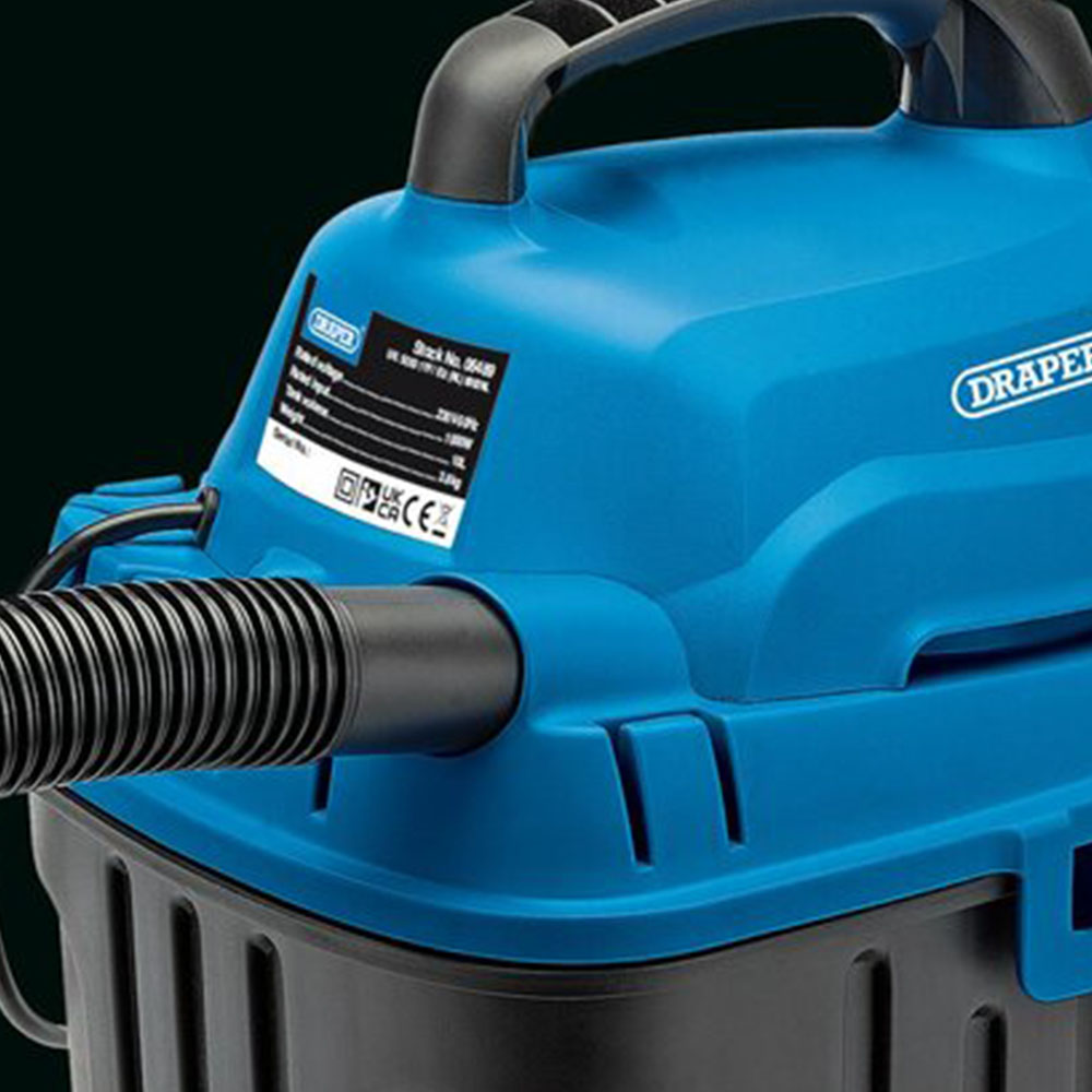Draper Wet and Dry Vacuum Cleaner 10L 1000W Image 6