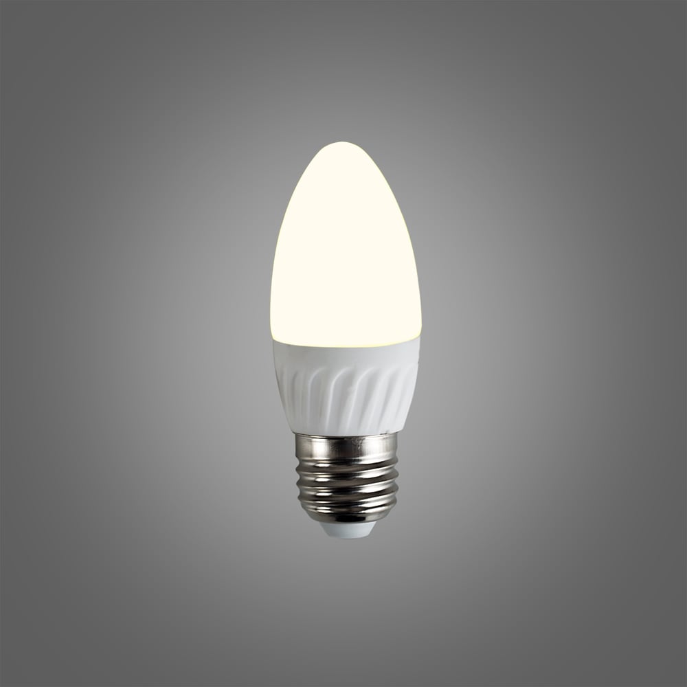 ValueLights 10 Pack E27 LED 4W Warm White Candle Light Bulb Image 2