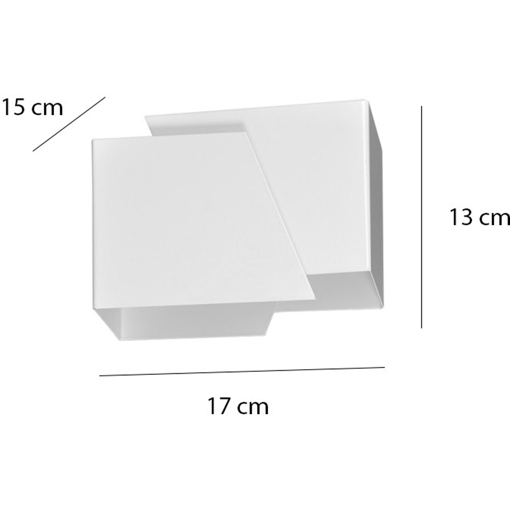 Emibig Frost White G9 Wall Light Image 8