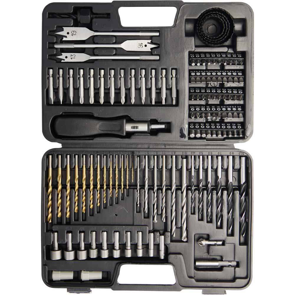 Wilko Drill Set 111 Piece Wilko
