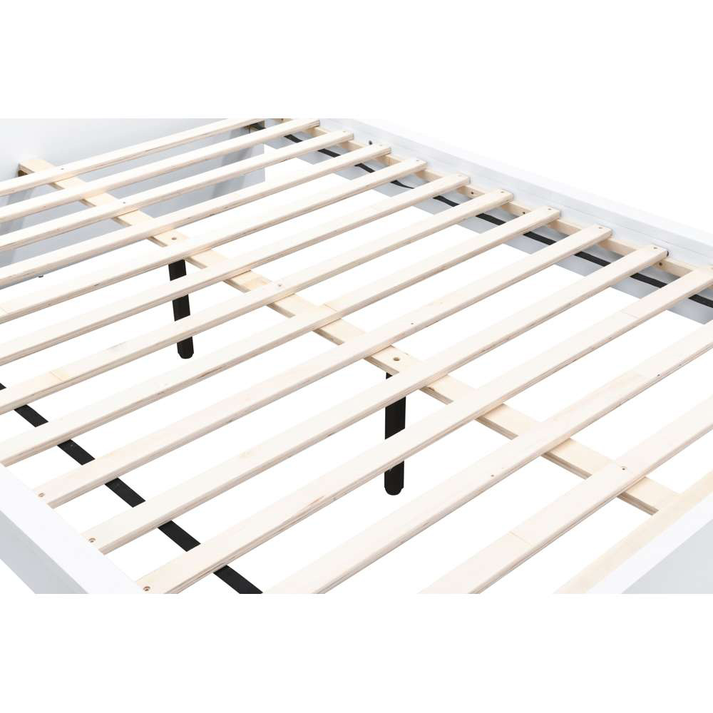 Oslo King Size White Bed Image 7