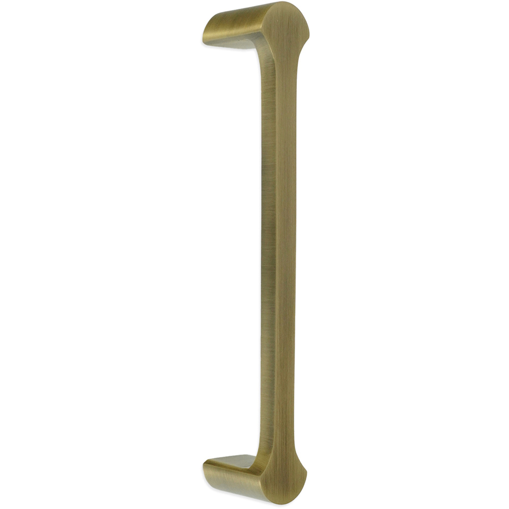 Spira Brass Tulip Antique Brass Cabinet Pull Handle 165mm Image 1