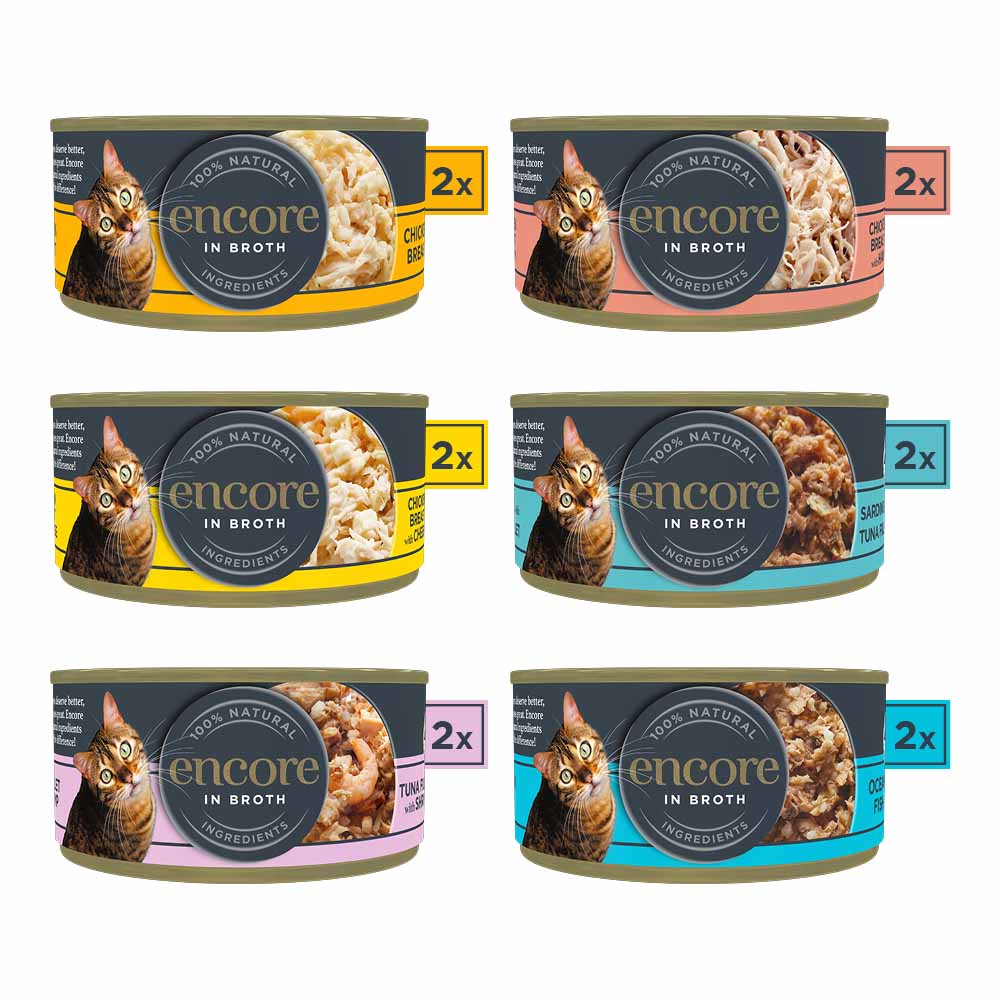 Encore Finest Selection Cat Food Tin 12x70g Image 3