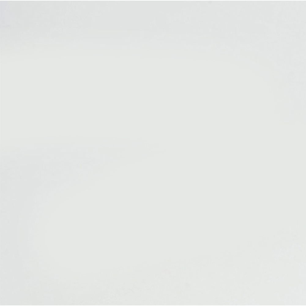 Living and Home White Round Side Table with Lockable Castors Image 3