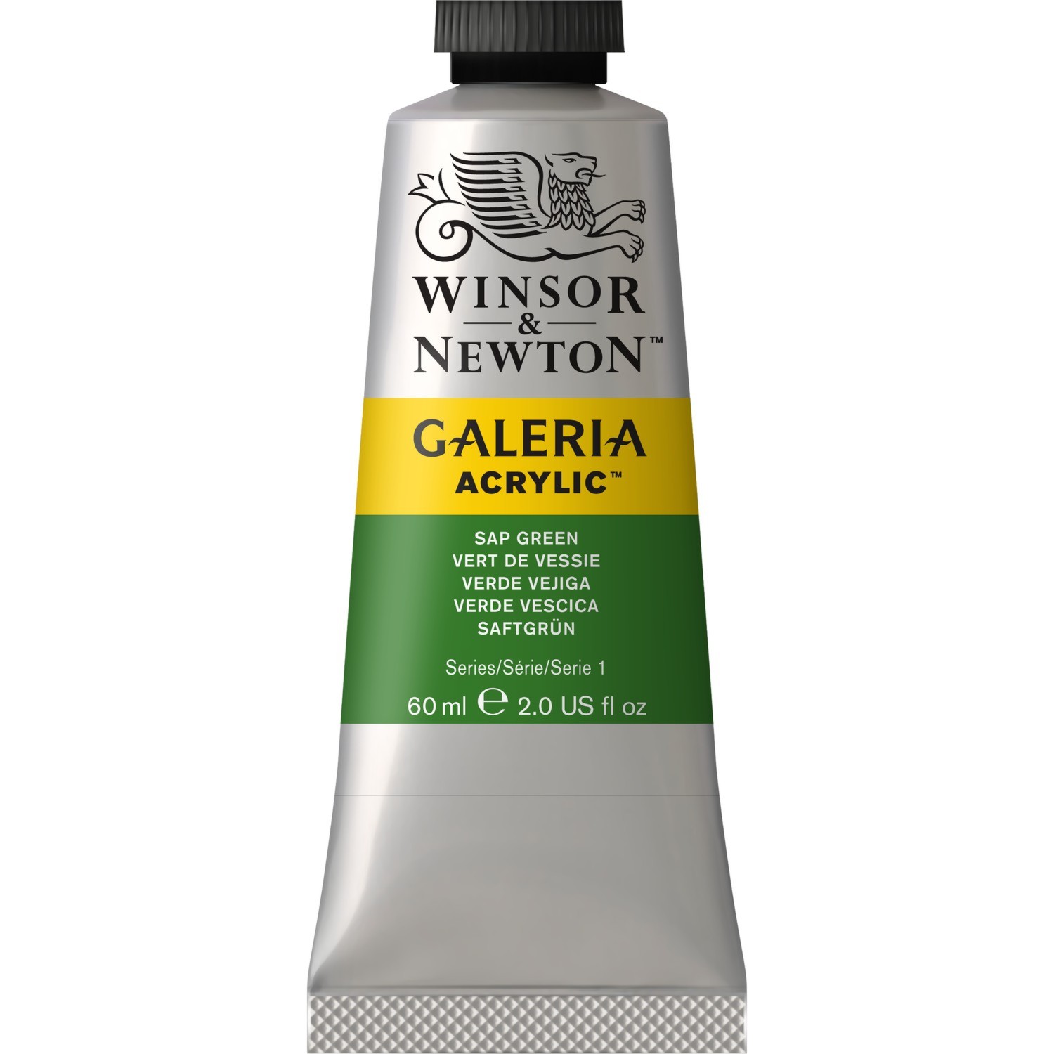 Winsor and Newton 60ml Galeria Acrylic Paint - Sap Green Image 1