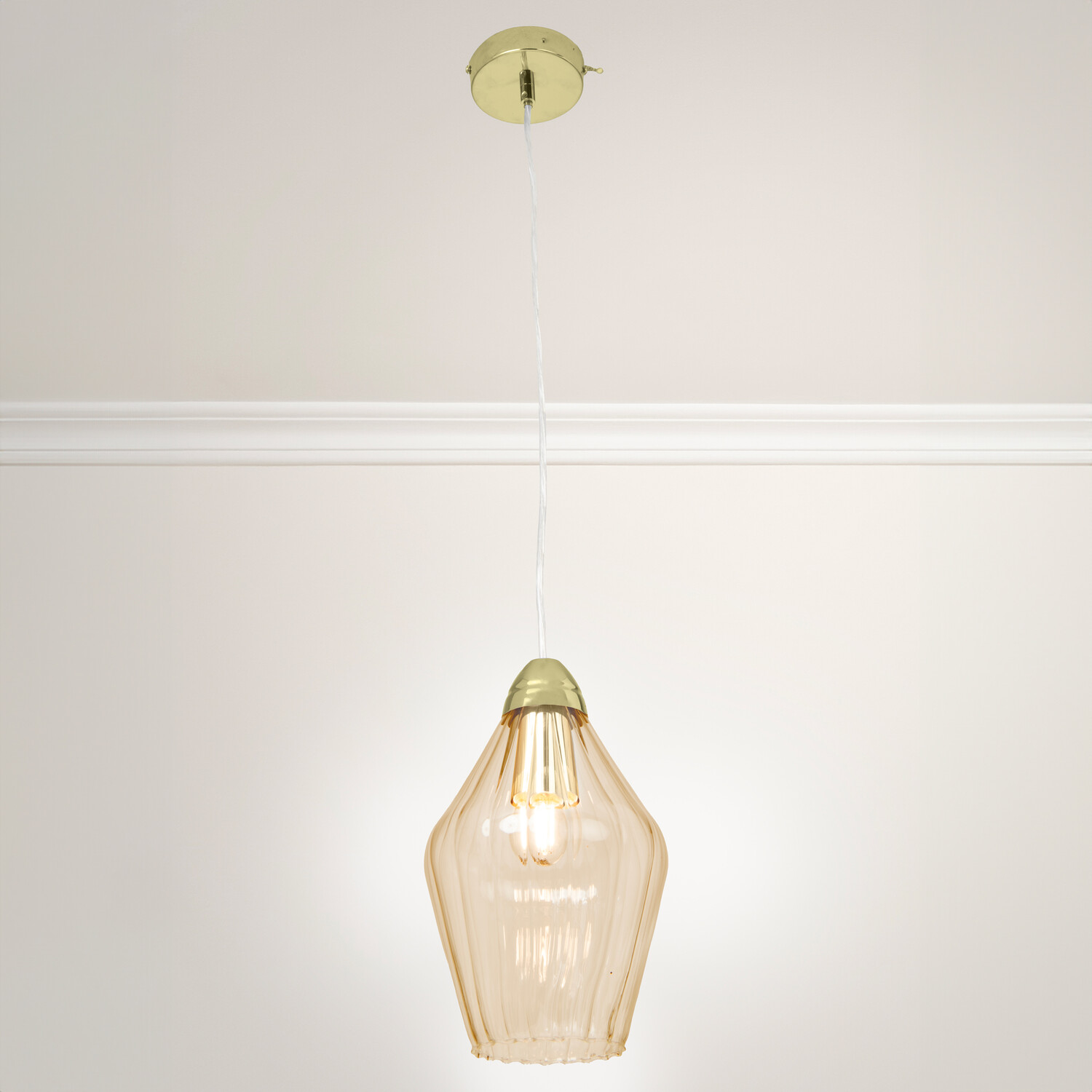 Kyla Ceiling Fitting Champagne Image 2