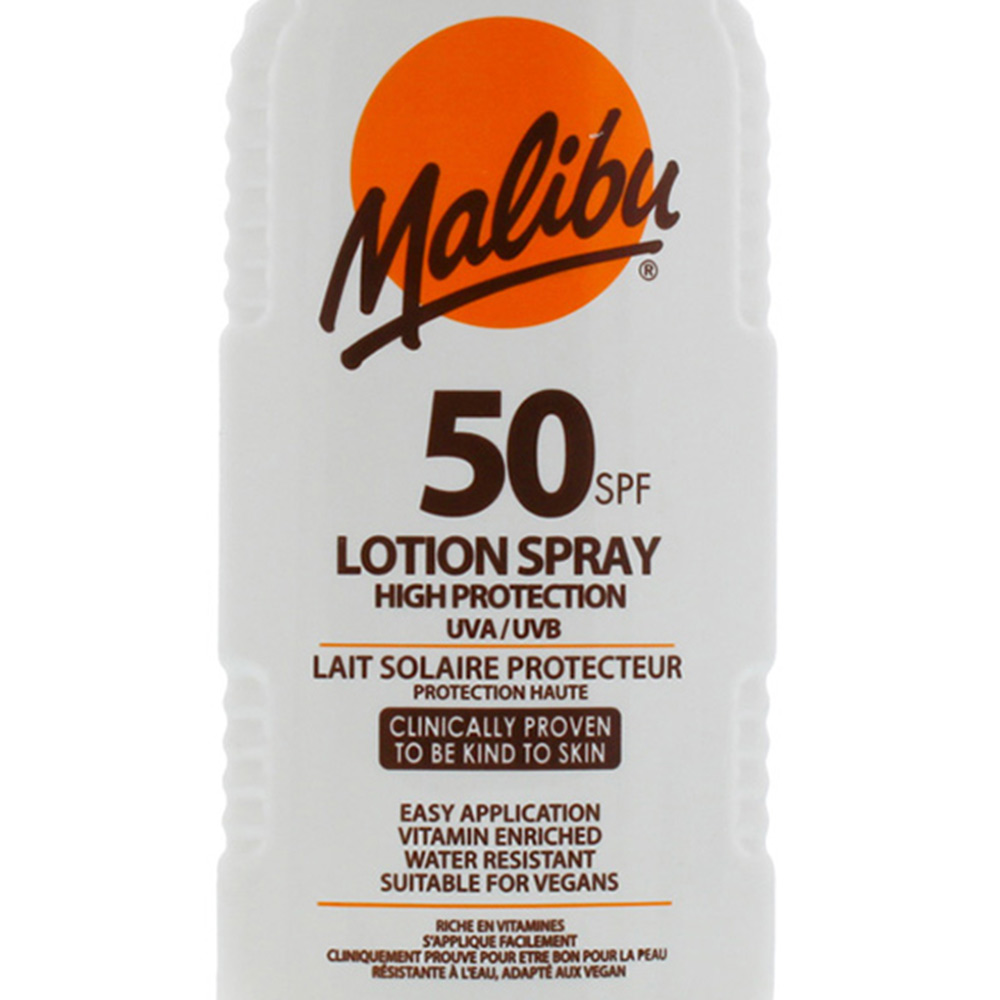 Malibu Sun Spray SPF50 200ml Image 3