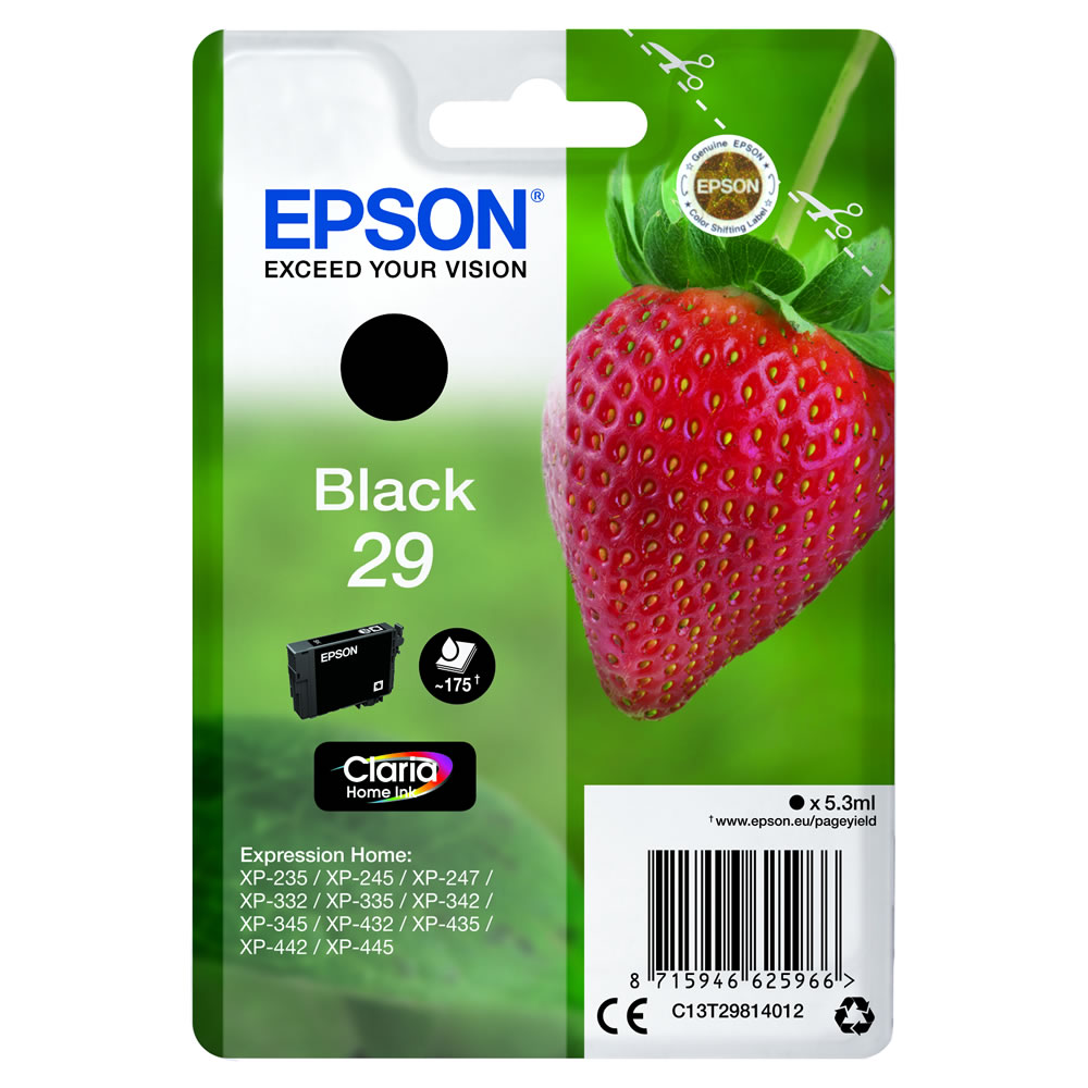 Epson 2981 Black Ink Cartridge Image