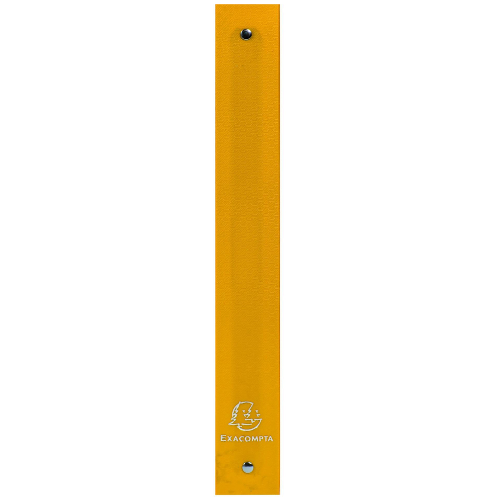 Exacompta OpaK Yellow A4 Maxi PP 4R Ring Binder with 40mm Spine 20 Pack Image 3