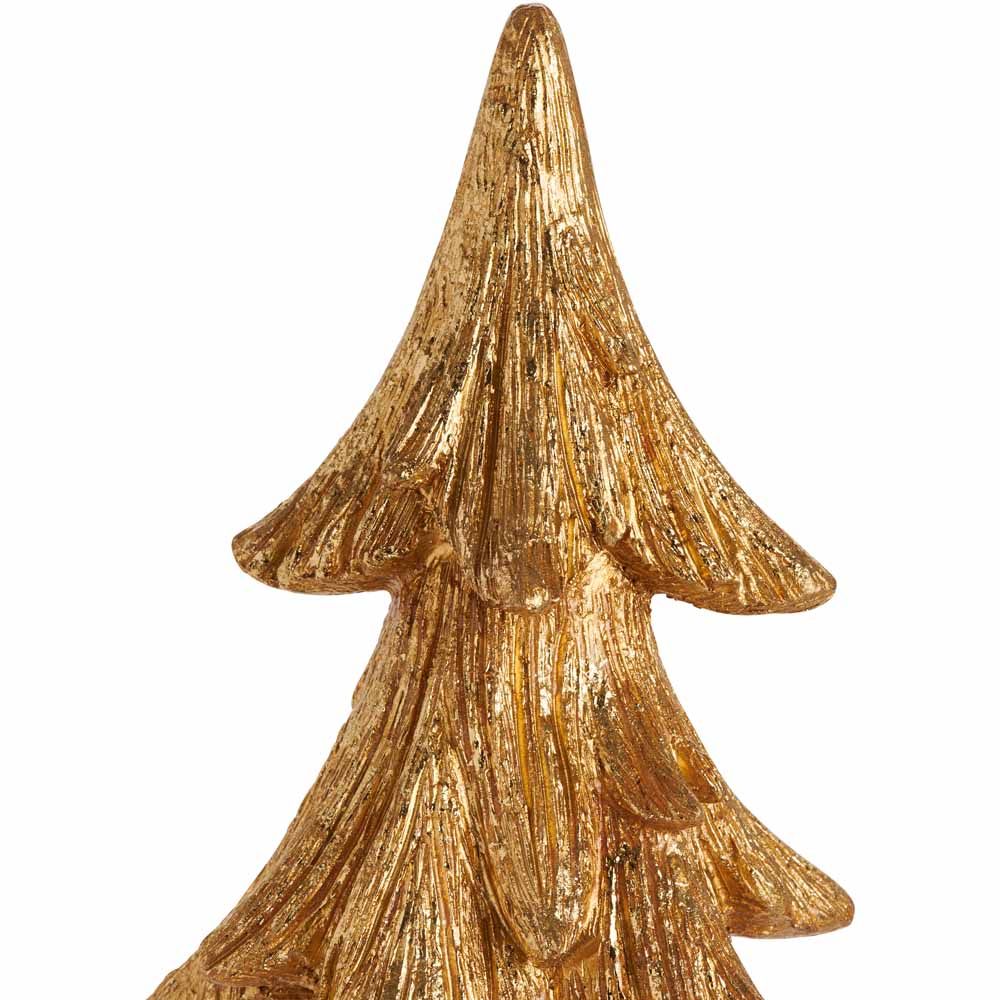 Wilko Luxe Small Gold Tabletop Tree Image 2