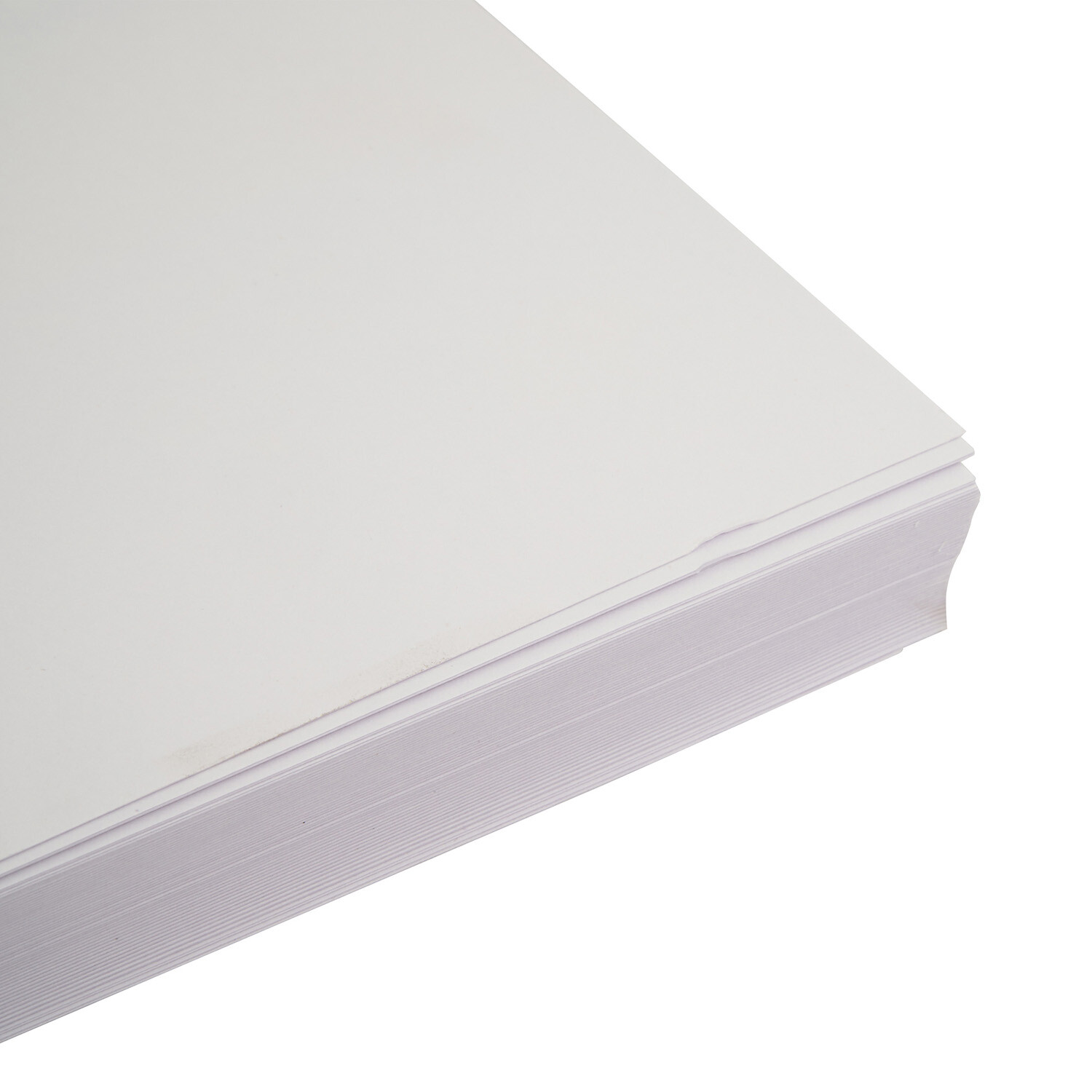 Crafty Club 100 Sheets White Card - White Image 3