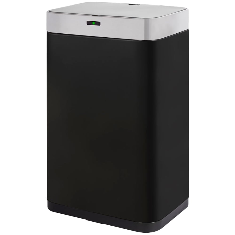 Tower Black Rectangular Sensor Bin 75L Image 1