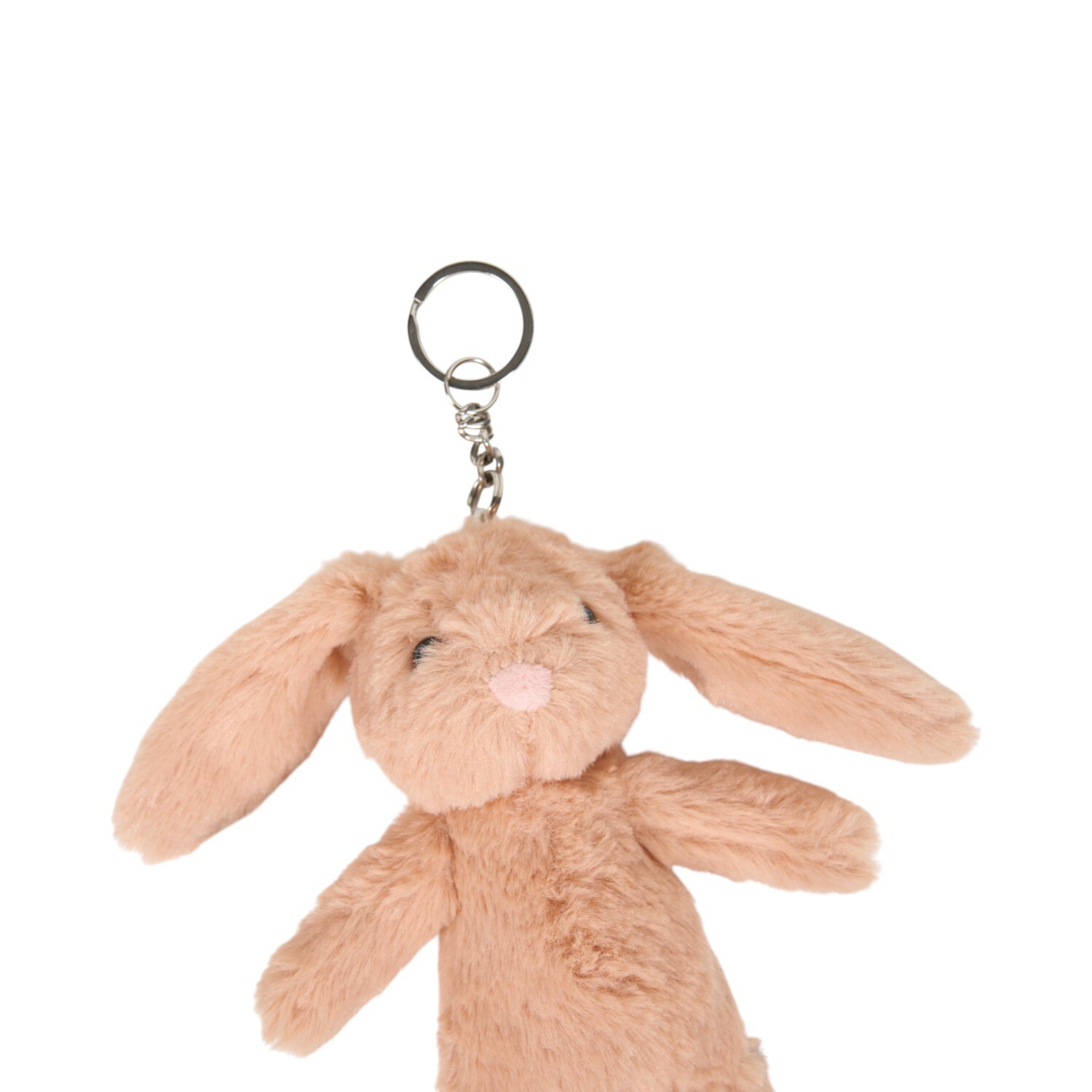 Fluffy Bella Bunny Keyring Natural Image 4