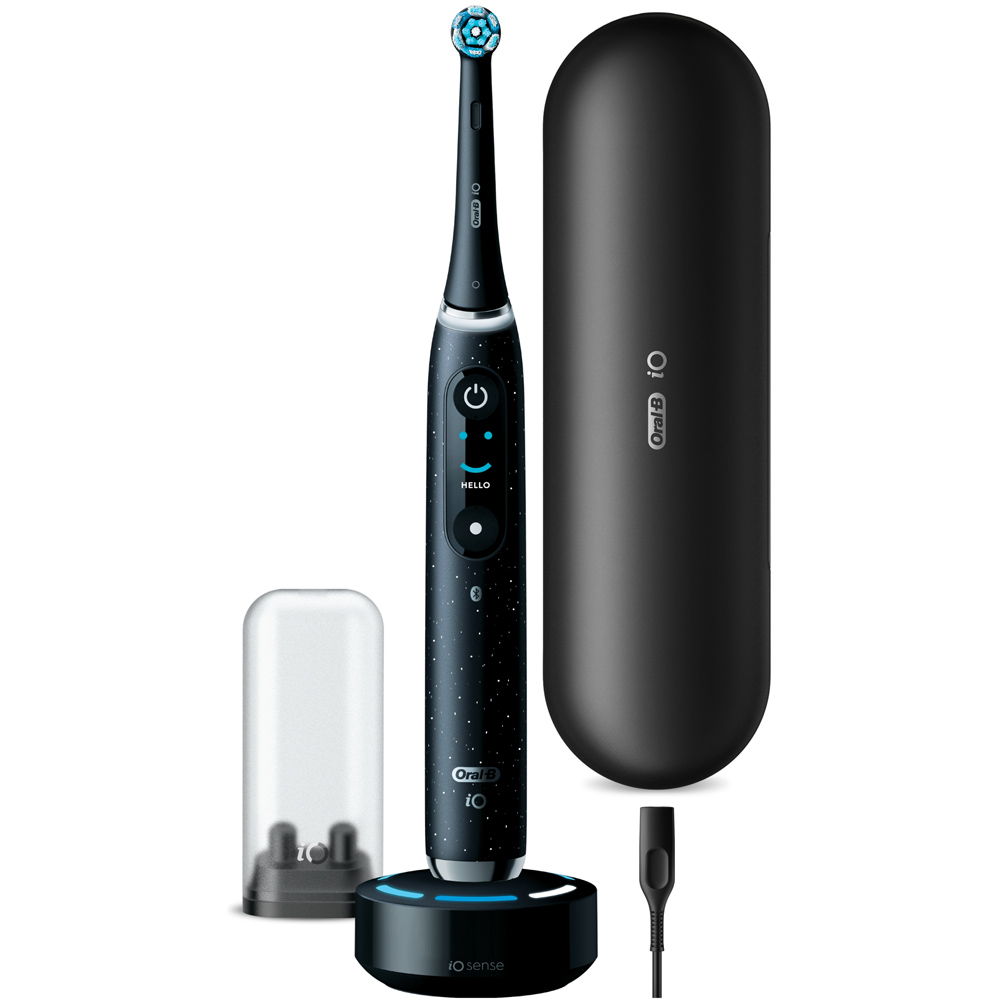 Oral-B iO Series 10 Cosmic Black Electric Toothbrush with Smart Charger Image 2