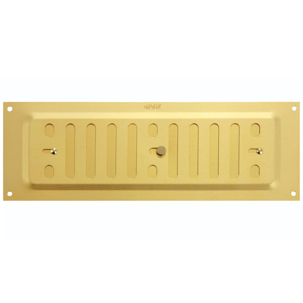 Select Gold Adjustable Air Vent 9 x 3 inch Image 1