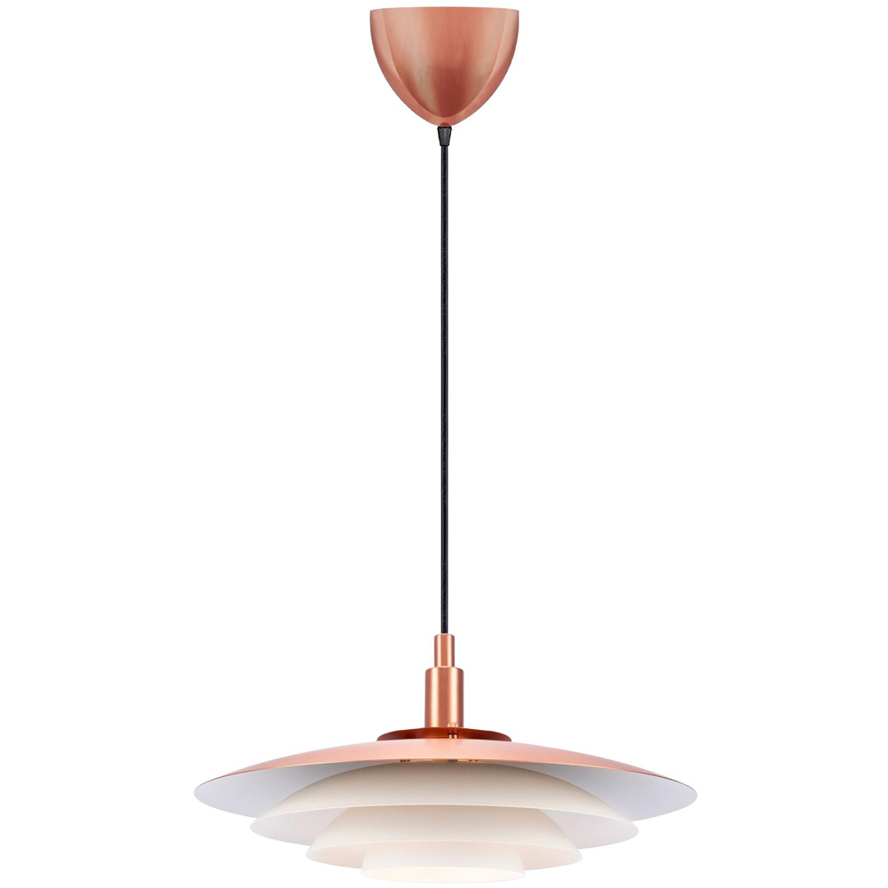 Nordlux Bretagne 38 Copper Pendant Light Image 1