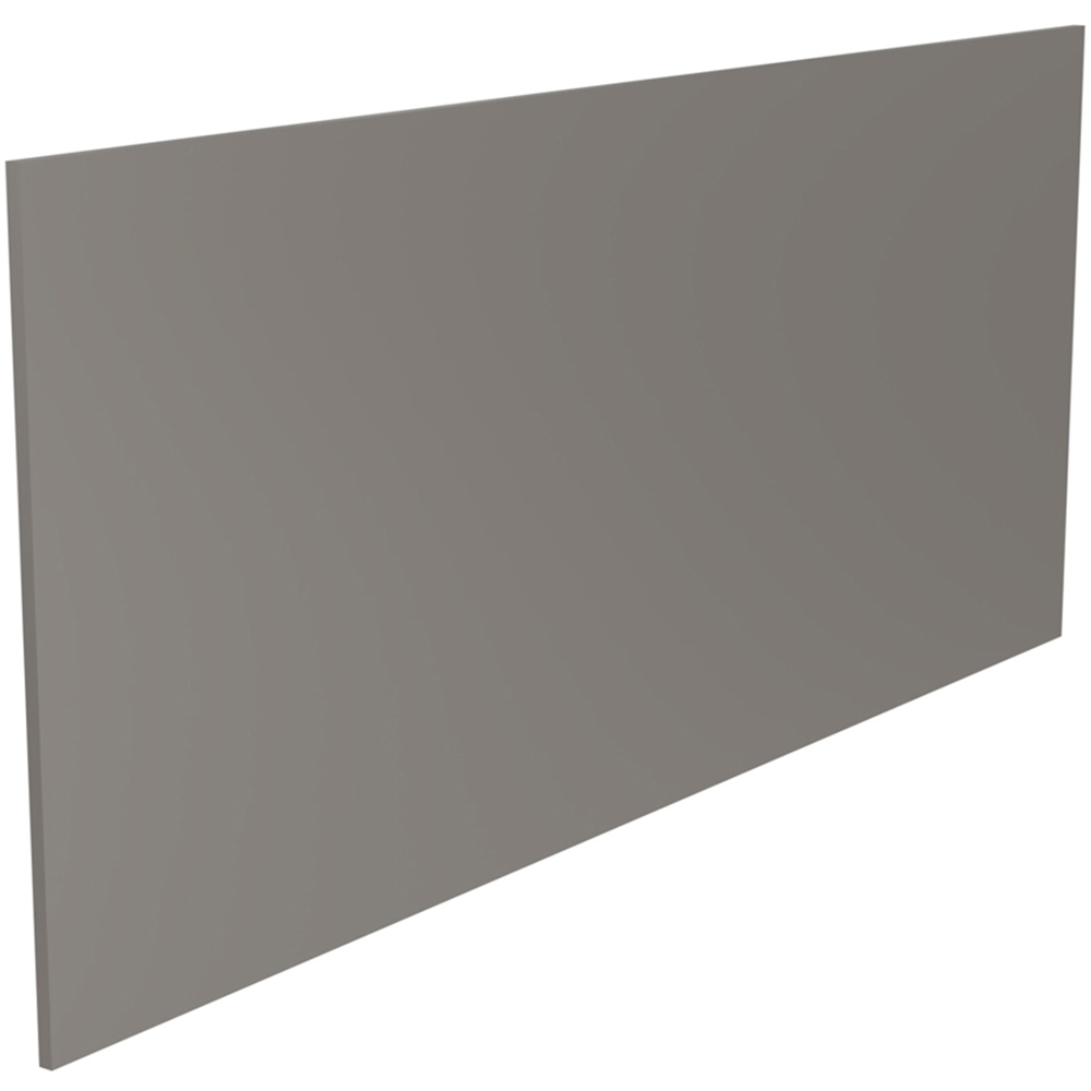 Kitchen Kit J-Pull Gloss Dust Grey Breakfast Bar Back Panel 900mm Image 1