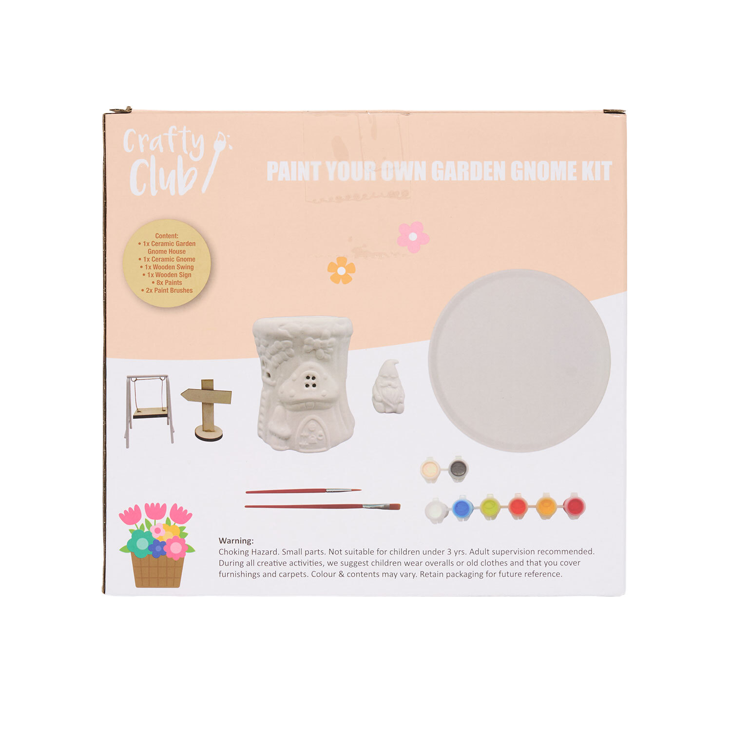 Paint Your Own Garden Gnome Kit Image 3
