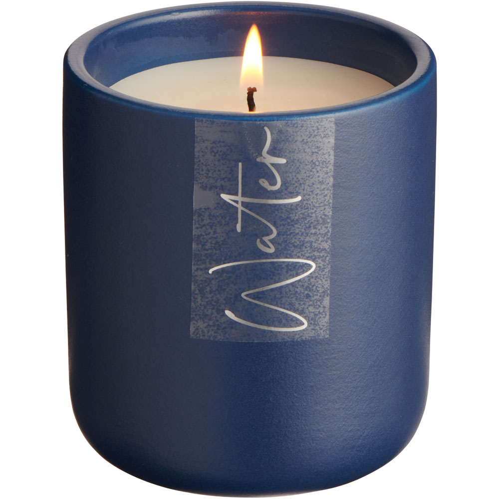 Natures Fragrance Elements Water Candle 250g Image 1