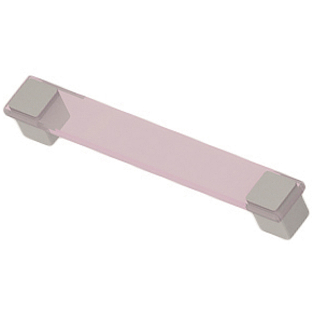 Florence 4KIDS 2 Door 2 Shelf Oak and White Cupboard with Lilac Handles Image 5