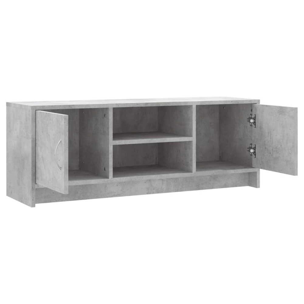 vidaXL 2 Door 2 Shelf Concrete Grey TV Cabinet Image 6