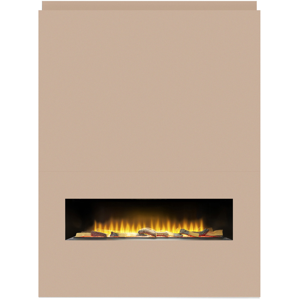 Adam Sahara Fully Inset Media Wall with Electric Fireplace 51 inch Image 3