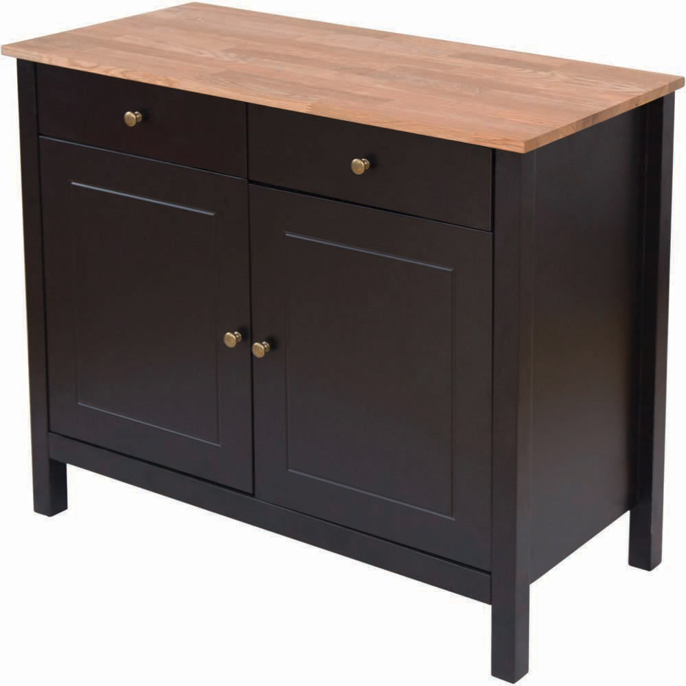 Copenhagen 2 Door 2 Drawer Solid Oak Sideboard Image 3