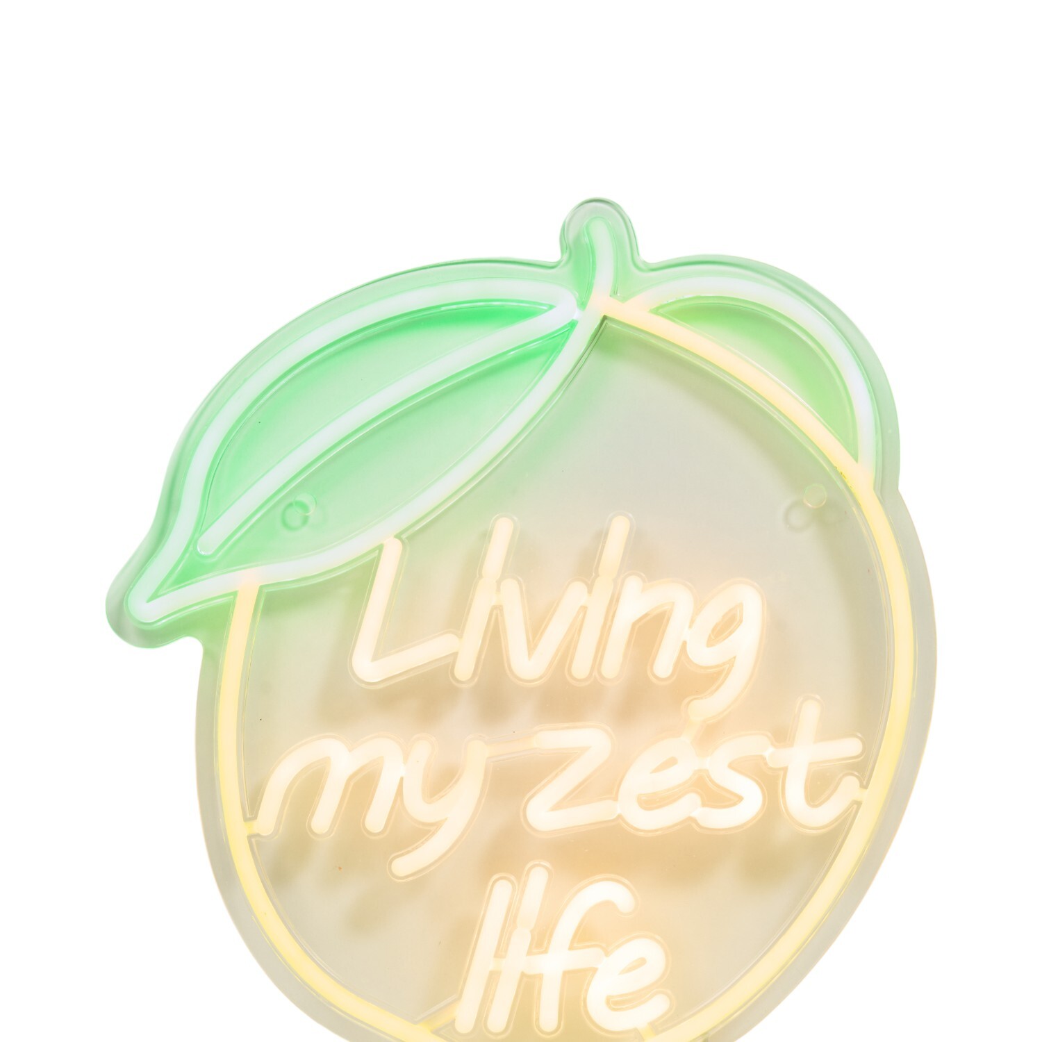 Living My Zest Life Outdoor Neon Light Image 4