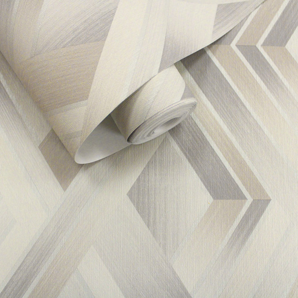 Holden Decor Tranquilo Taupe and Grey Wallpaper Image 2