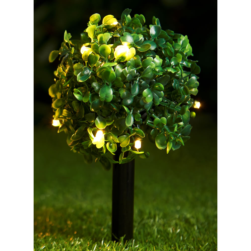 Wilko 3 pack Topiary LED Solar Lights Image