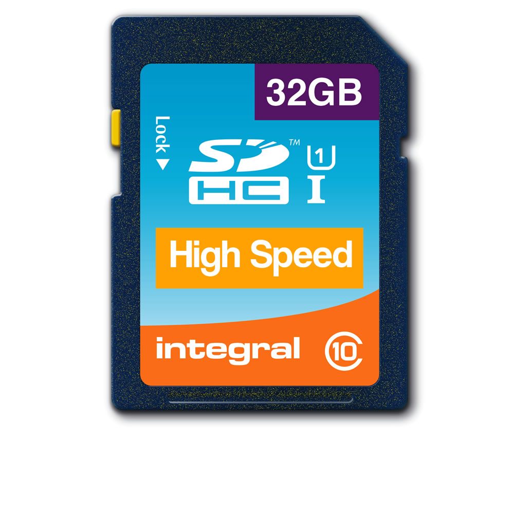 Integral 32GB High Speed SDHC Memory Card 80MB Image 2