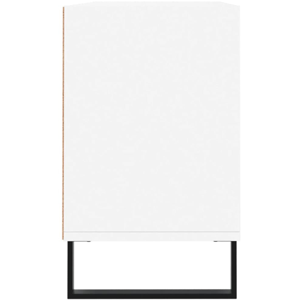 vidaXL 6 Shelf White TV Cabinet Image 5