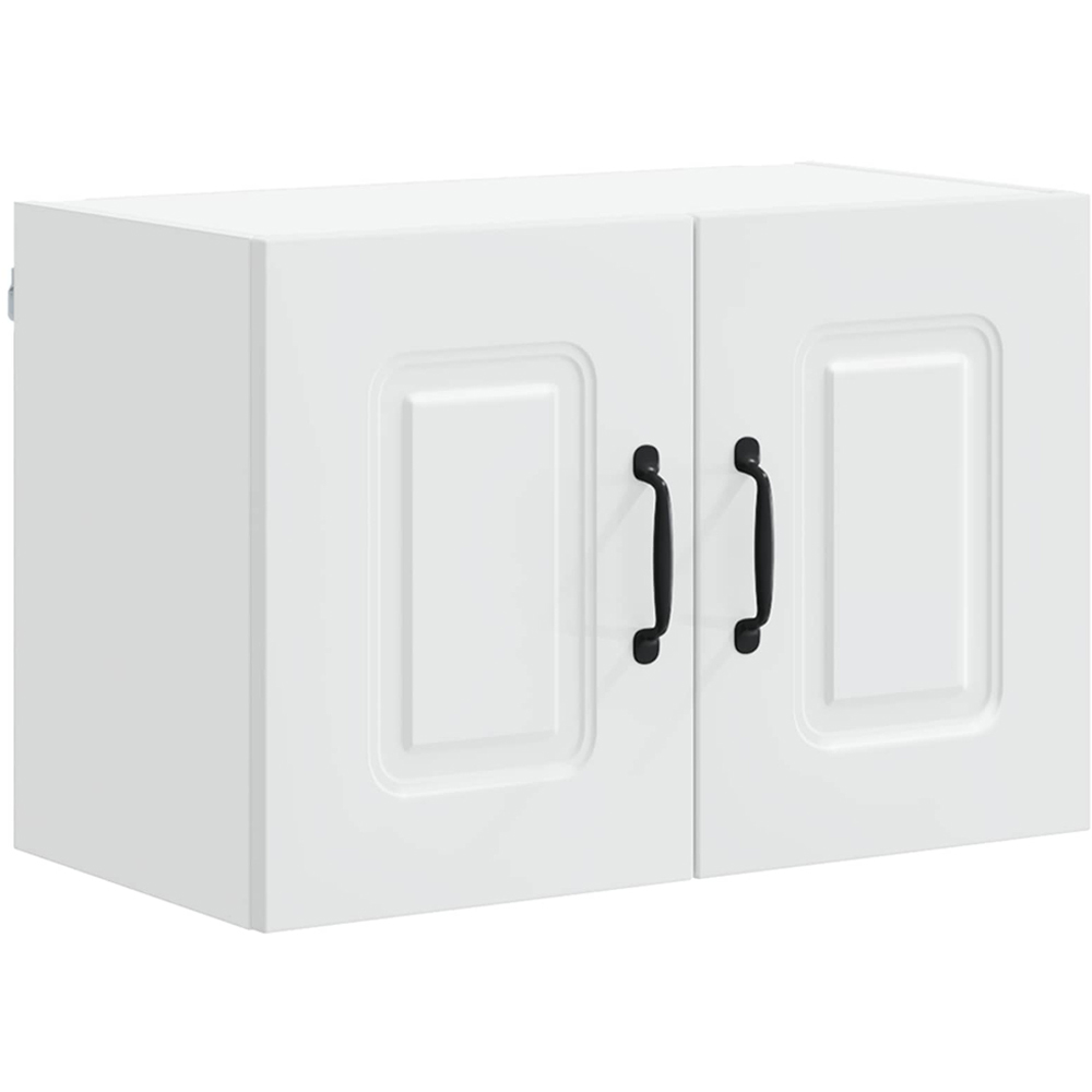 vidaXL Kalmar 2 Door White Wall Mounted Kitchen Cabinet Set of 2 Image 2