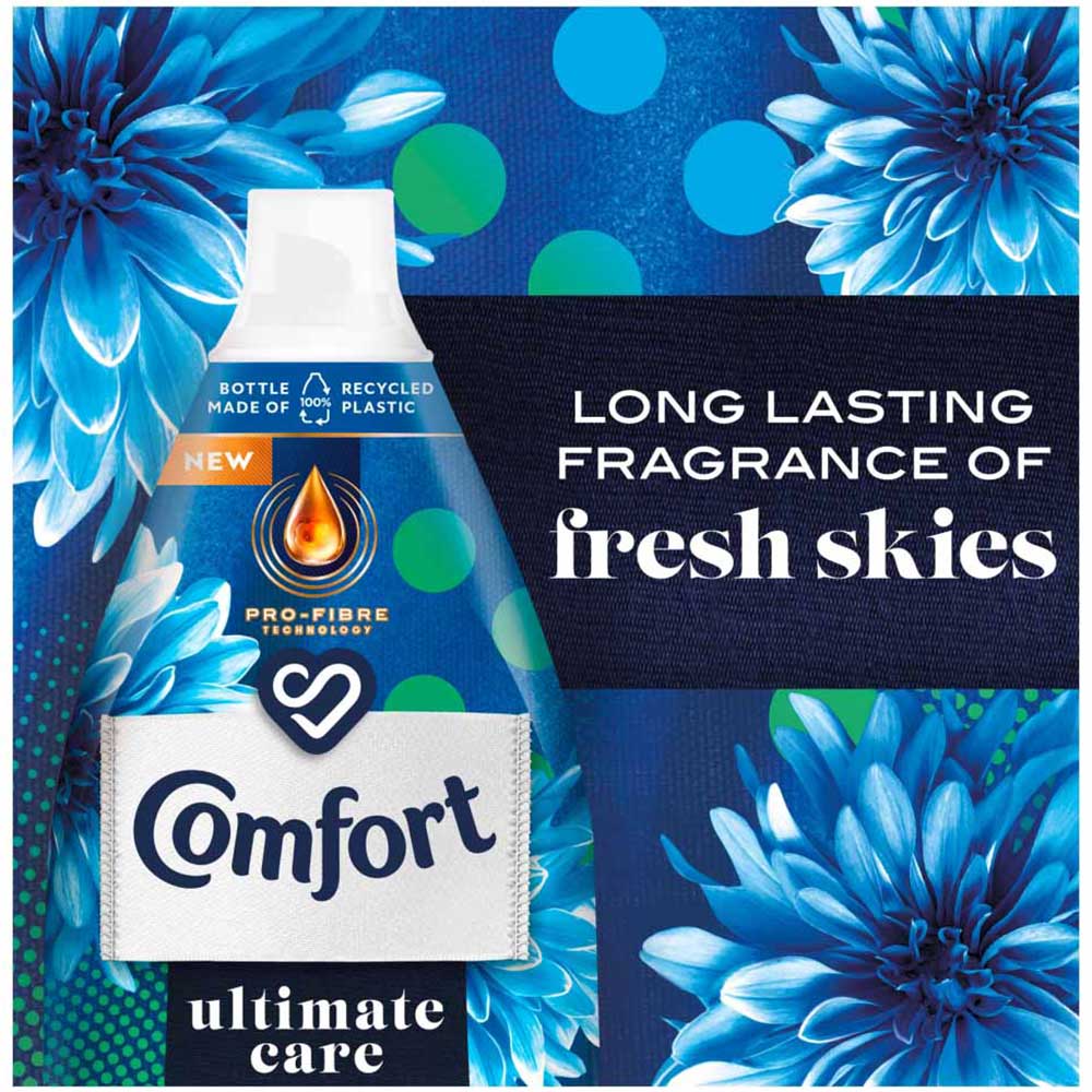 Comfort Ultimate Care Fresh Sky Fabric Conditioner 78 Washes Case of 6 x 1.178L Image 6
