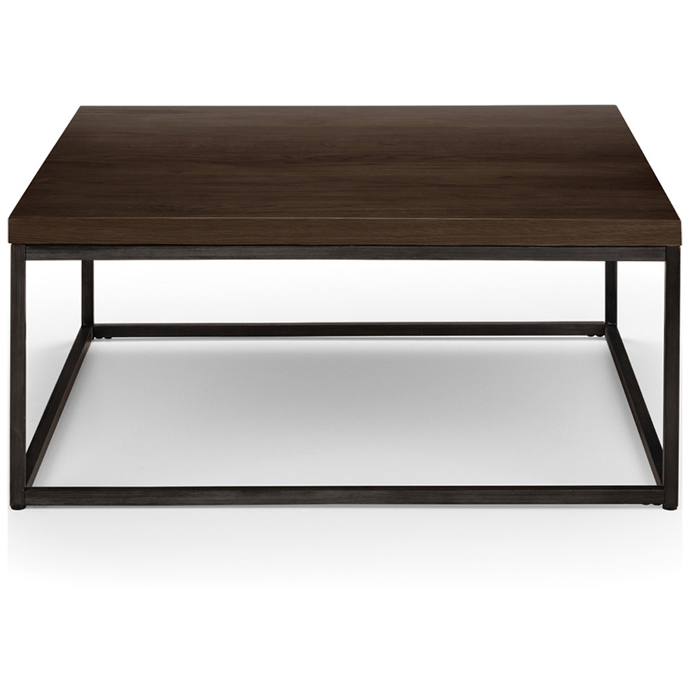 Julian Bowen Brooklyn Dark Oak Square Coffee Table Image 3