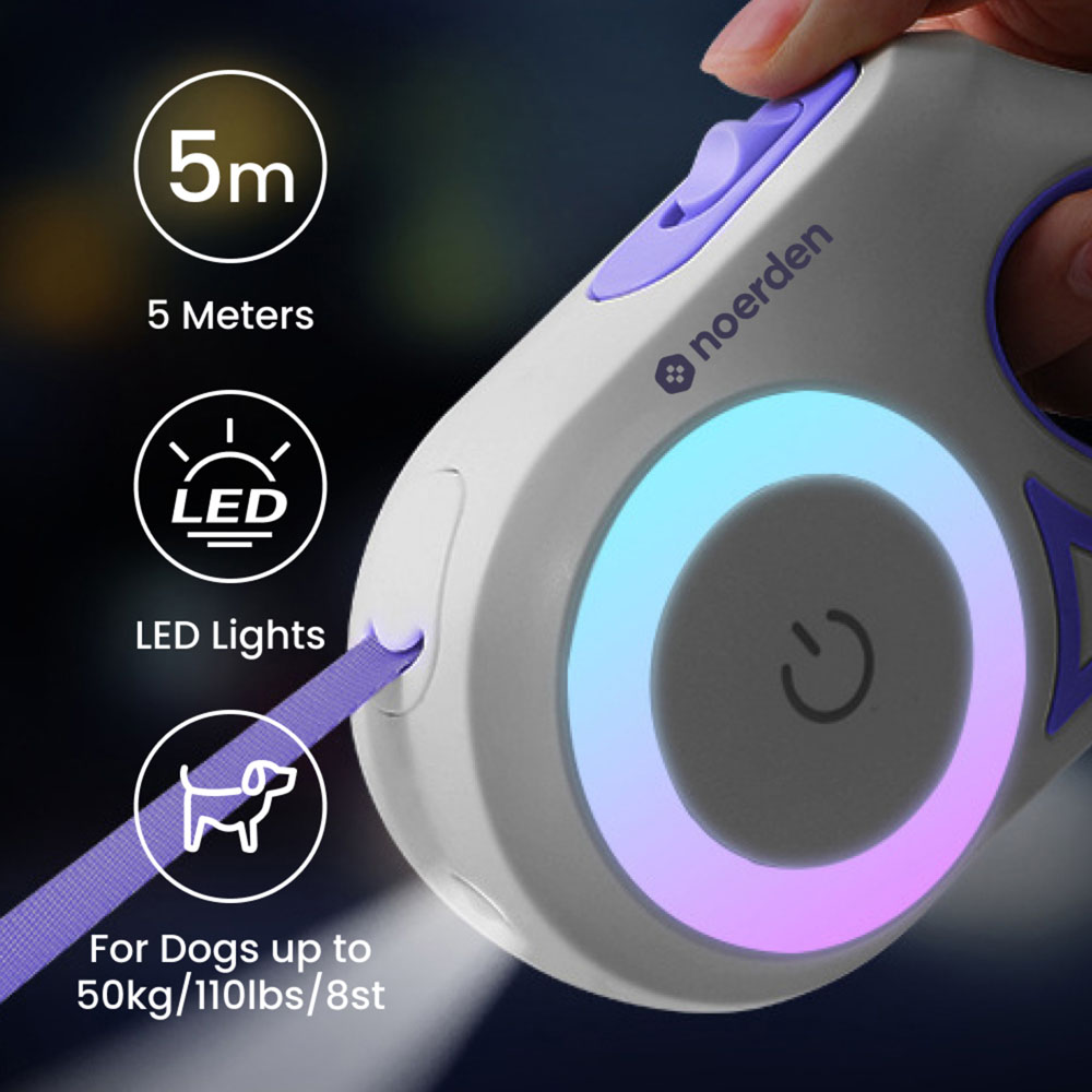 noerden Flexi LED Retractable Pet Leash Image 5