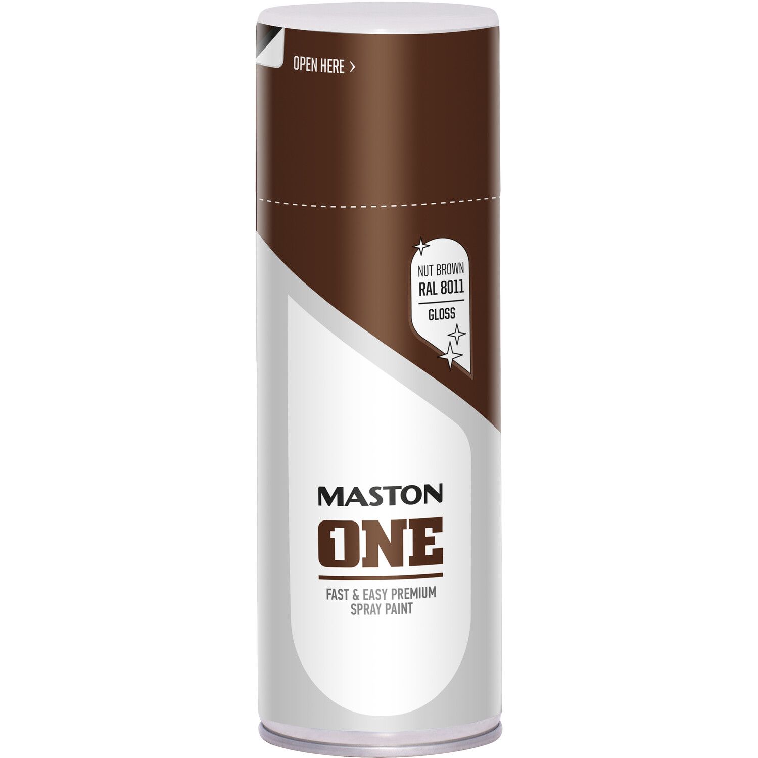 Maston One Gloss Spray Paint Nut Brown Image