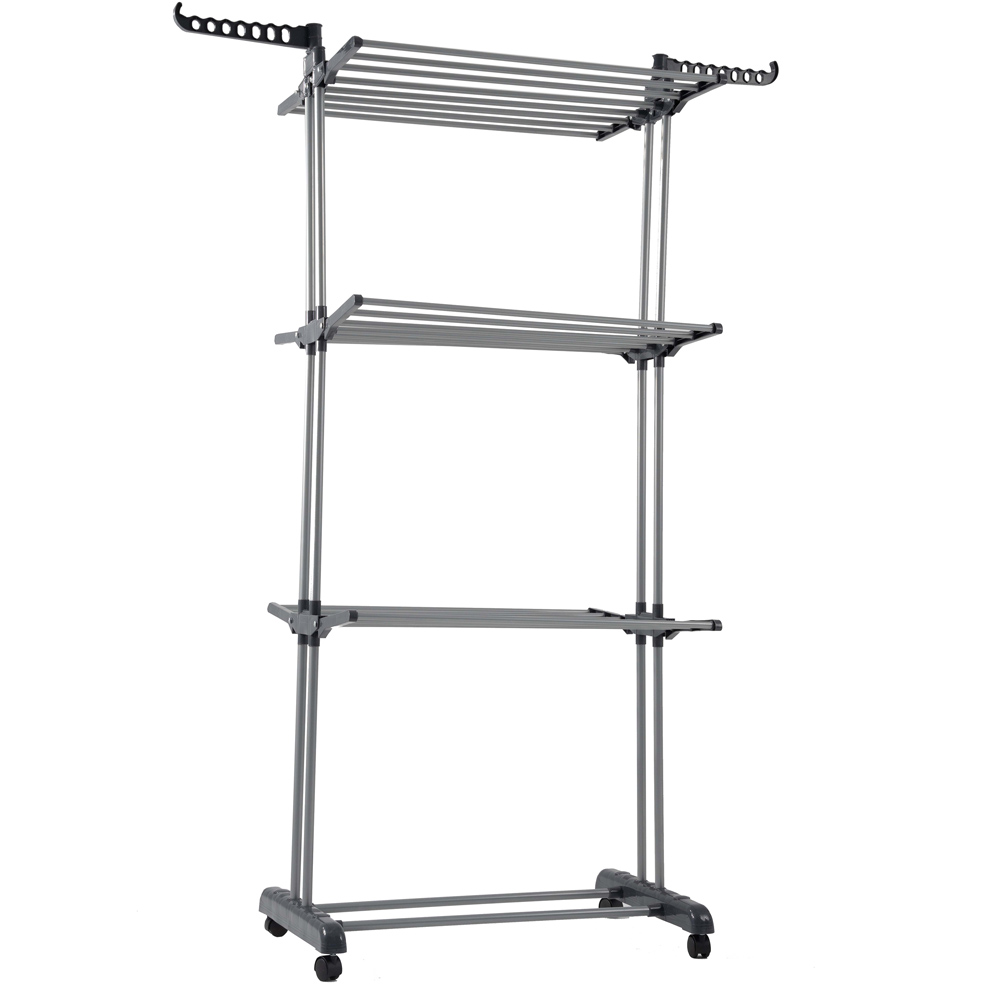 AMOS Eezy 4 Tier Foldable Clothes Drying Rack Image 1
