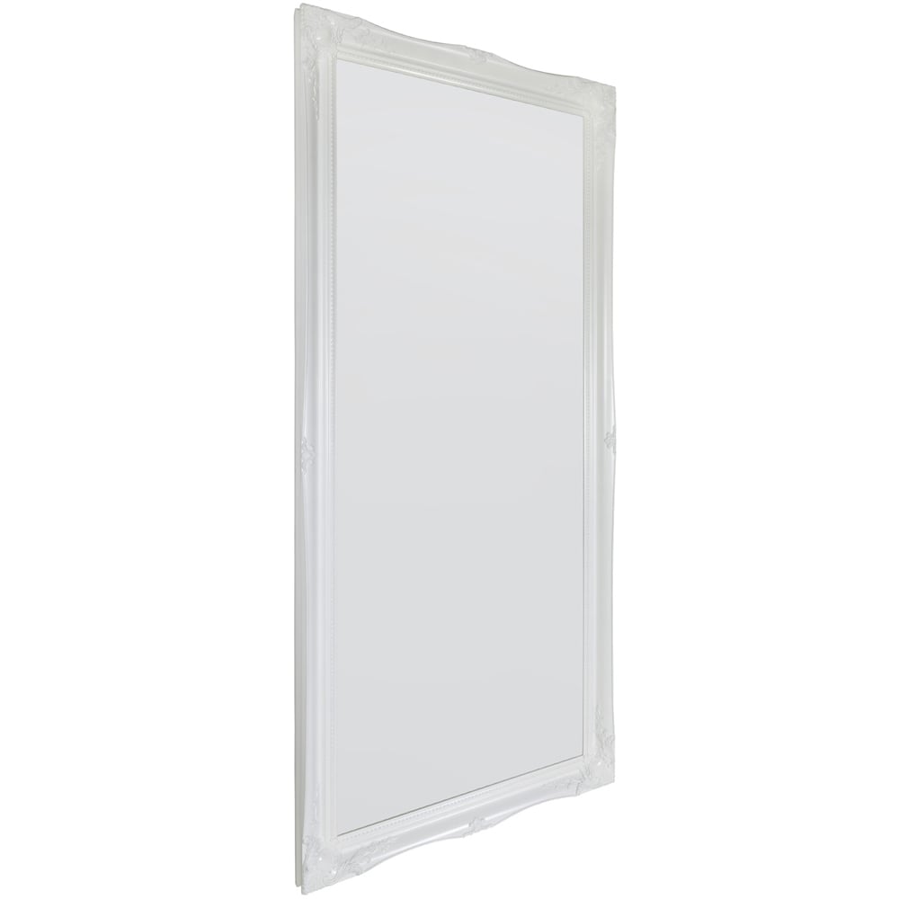 Hamilton White Shabby Chic Design Large Dress Mirror 165 x 75cm Image 3