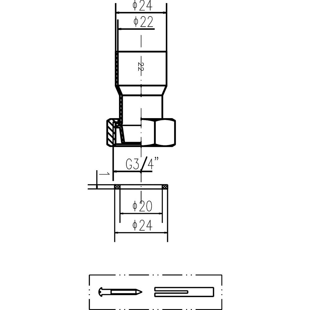 nuie Bath Legs with Adjustable Shrouds Image 2