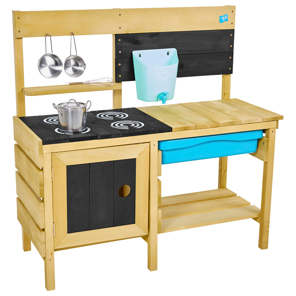 TP Deluxe Wooden Mud Kitchen Image 1