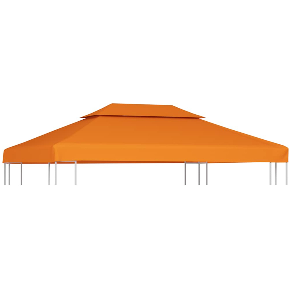 vidaXL 4 x 3m Orange Gazebo Canopy Replacement Image 1