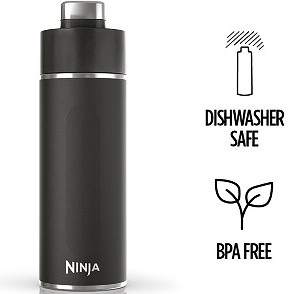 Ninja Thirsti Black Travel Bottle 700ml Image 7