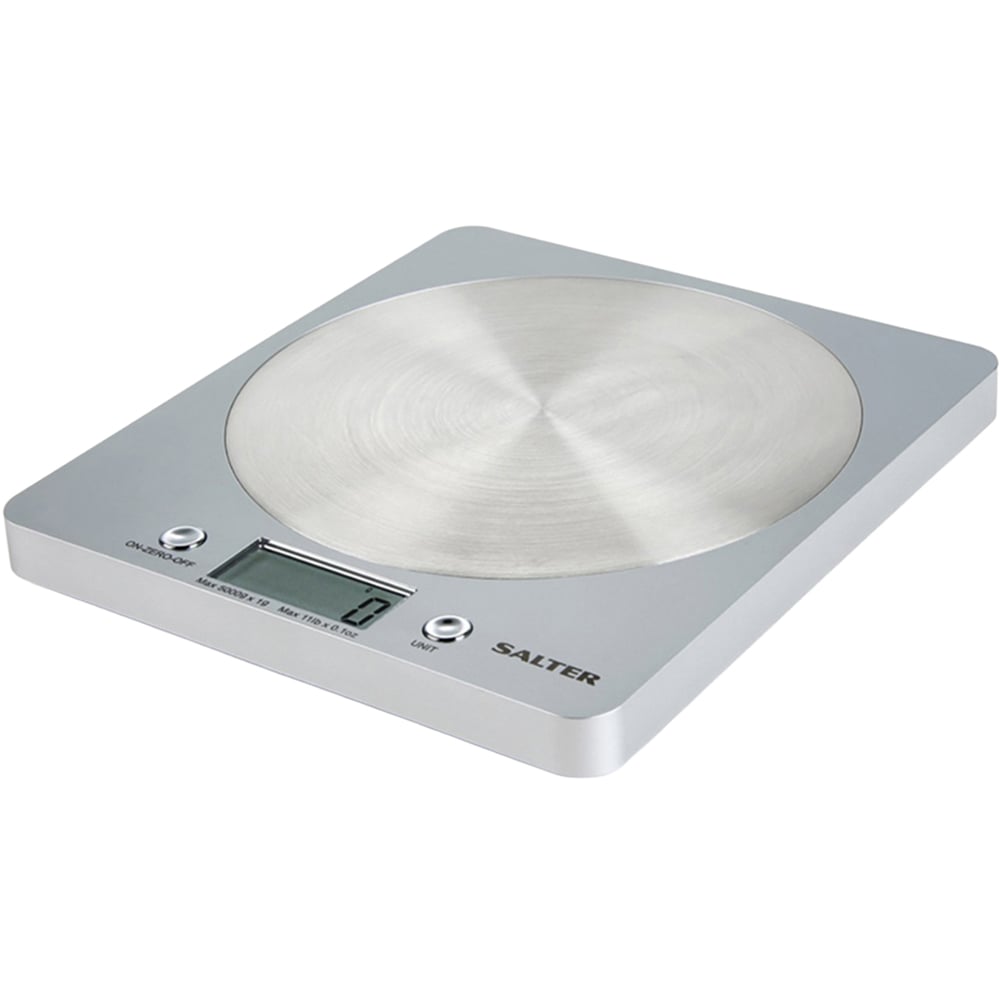 Salter Block Kitchen Scale - Silver Image
