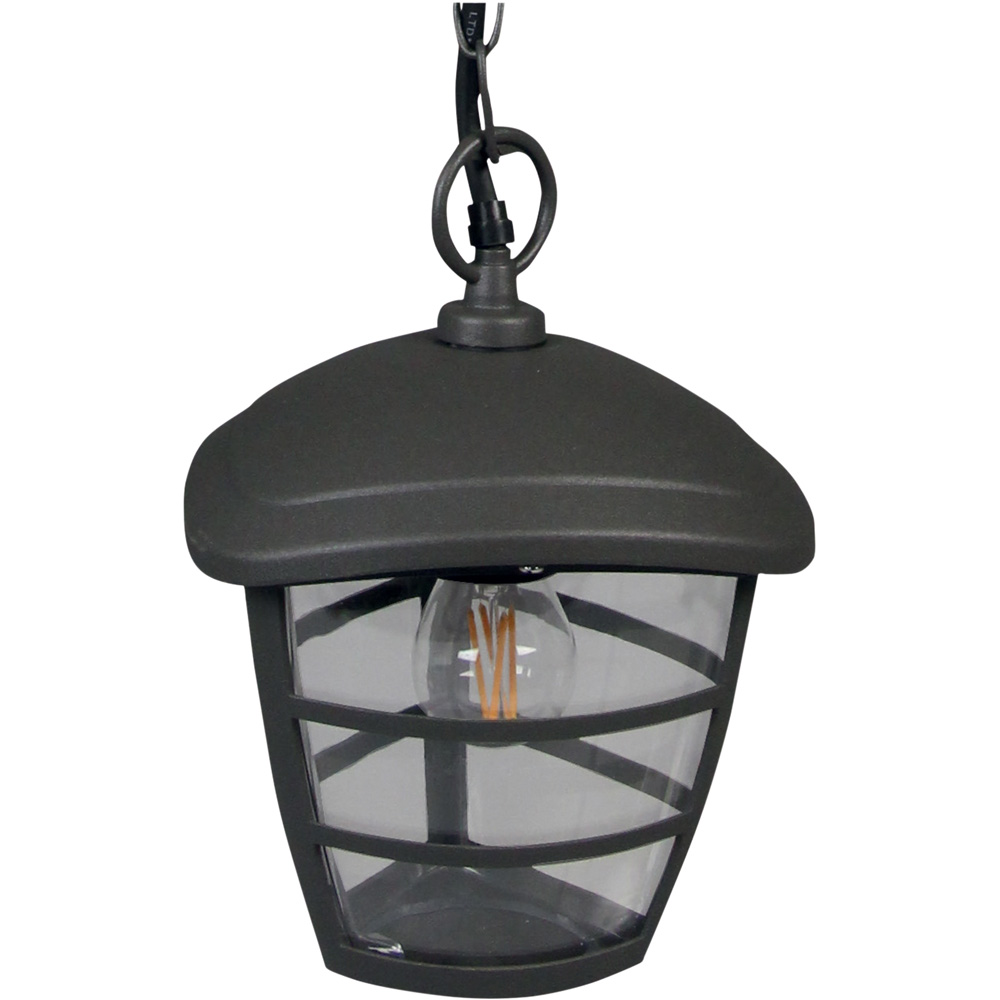 Luxform Brussels Anthracite Chain Lantern Image 1