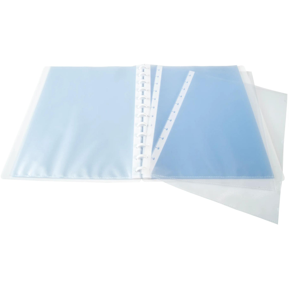 Exacompta KreaCover 40 Removable Pocket White Display Book 4 Pack Image 4
