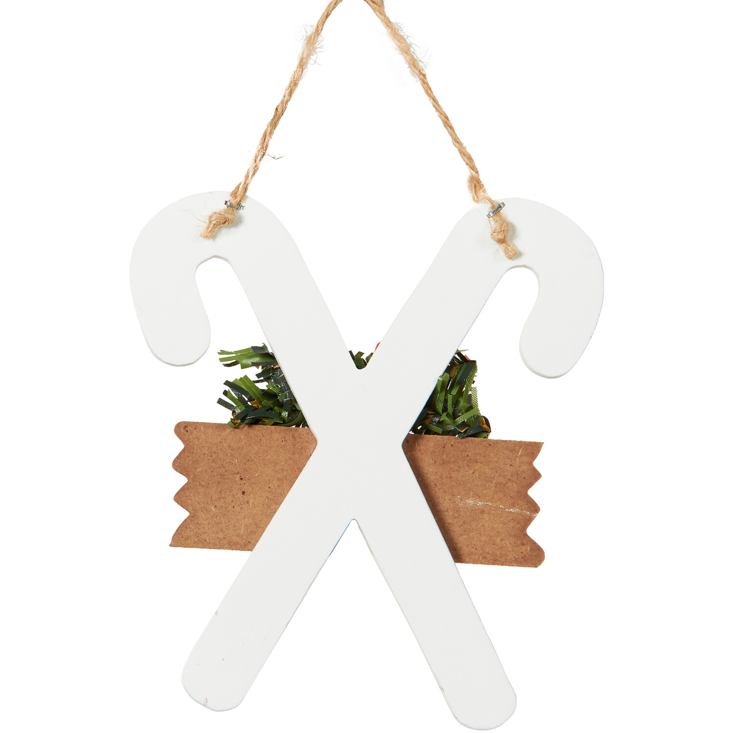 Merry Xmas Candy Cane Hanging Decoration Image 3
