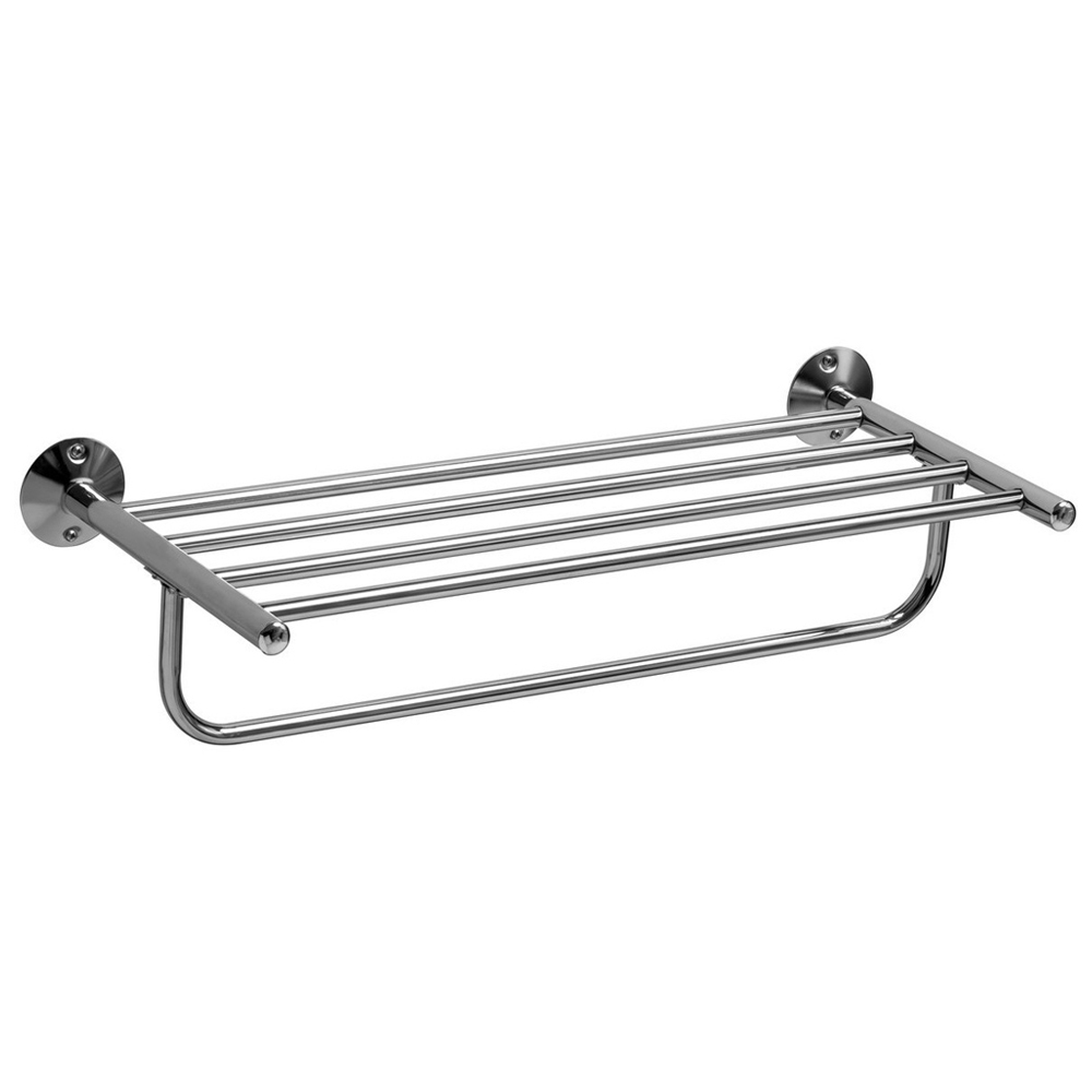 Premier Housewares Wall Mountable Straight Towel Shelf Image 1